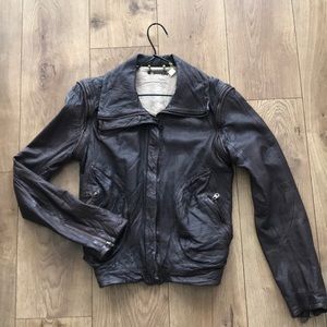 DOMA 100% Brown leather jacket
